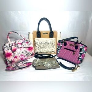 BETSEY JOHNSON Purse Lot of 3